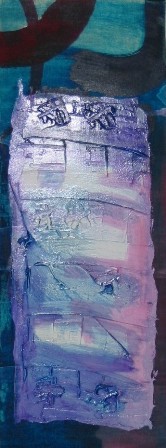 Stefano Zocchio - viola e blu, 2003