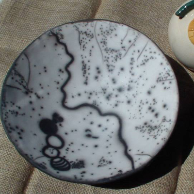piatto raku, 2012