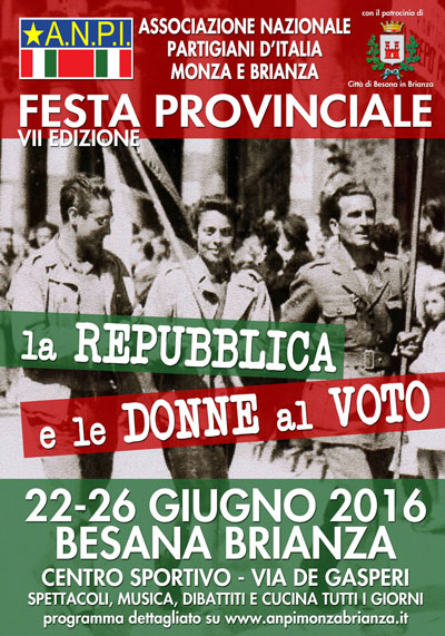 ANPI Monza e Brianza - poster