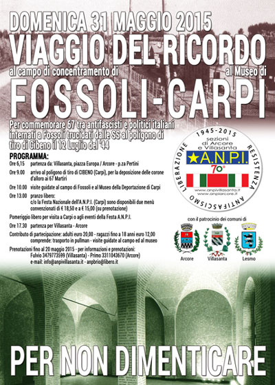 ANPI Villasanta - manifesto e flyer