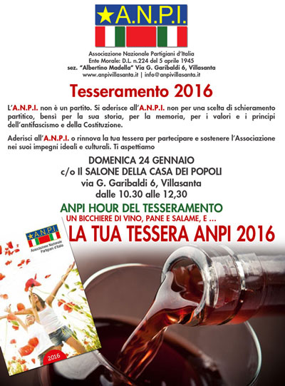 ANPI Villasanta - flyer