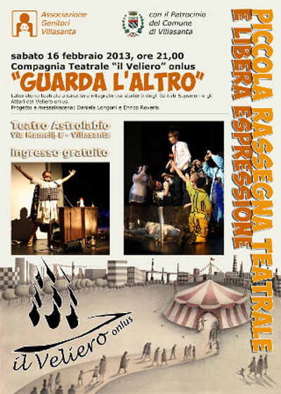 Associazione Genitori - flyer Rassegna Teatrale
