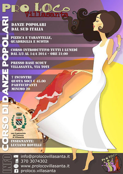 Proloco - manifesto Danze popolari