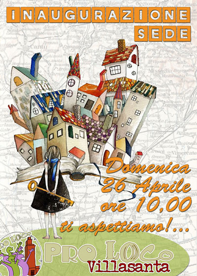 Proloco - manifesto inaugurazione sede
