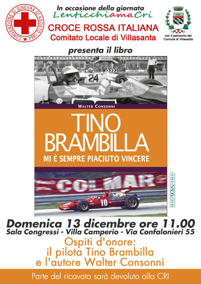 CRI Villasanta - manifesto Tino Brambilla