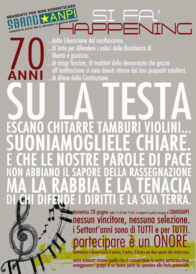 ANPI Monza Brianza - manifesto presentazione SbanANPI