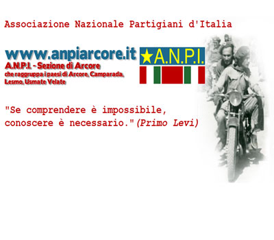 realizzazione sito www.anpiarcore.it