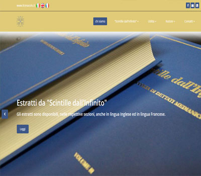realizzazione sito www.ilcenacolo.it