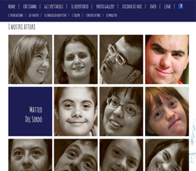 realizzazione sito www.ilveliero-onlus.org