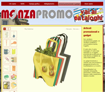 realizzazione sito www.monzapromo.org